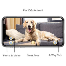 Load image into Gallery viewer, Treat Tossing, Full HD Wifi Pet Camera!