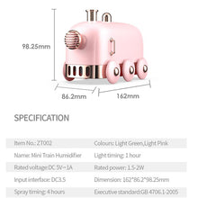 Load image into Gallery viewer, Mini Train USB Portable Humidifier