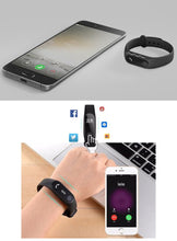 Load image into Gallery viewer, Pulseira do esporte relógio inteligente das mulheres dos homens smartwatch para android ios rastreador de fitness eletrônica relógio inteligente banda smartband smartwach