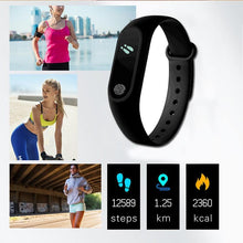 Load image into Gallery viewer, Pulseira do esporte relógio inteligente das mulheres dos homens smartwatch para android ios rastreador de fitness eletrônica relógio inteligente banda smartband smartwach