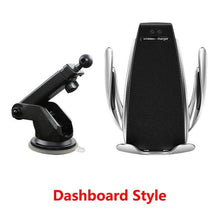 Load image into Gallery viewer, Auto Clamp Wireless Charger Mobile Holder