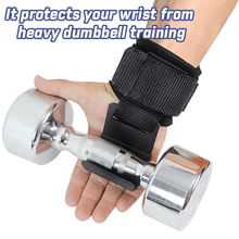 Load image into Gallery viewer, Sports Premium Weight Lifting Wrist Hooks
