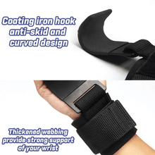 Load image into Gallery viewer, Sports Premium Weight Lifting Wrist Hooks
