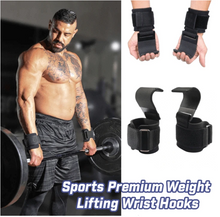 Load image into Gallery viewer, PowerLifer - Weight Lifting Hand Grip Wrist Hooks
