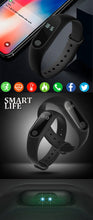 Load image into Gallery viewer, Pulseira do esporte relógio inteligente das mulheres dos homens smartwatch para android ios rastreador de fitness eletrônica relógio inteligente banda smartband smartwach
