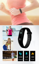 Load image into Gallery viewer, Pulseira do esporte relógio inteligente das mulheres dos homens smartwatch para android ios rastreador de fitness eletrônica relógio inteligente banda smartband smartwach
