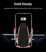 Load image into Gallery viewer, Auto Clamp Wireless Charger Mobile Holder
