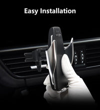 Load image into Gallery viewer, Auto Clamp Wireless Charger Mobile Holder
