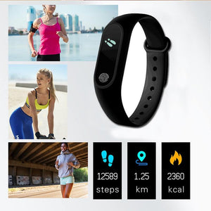 Pulseira do esporte relógio inteligente das mulheres dos homens smartwatch para android ios rastreador de fitness eletrônica relógio inteligente banda smartband smartwach