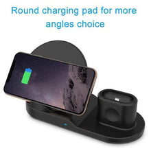 Load image into Gallery viewer, Wireless Charger Stand 3 in 1 For iPhone, Airpods and Apple Watch or other Qi-enabled phones
